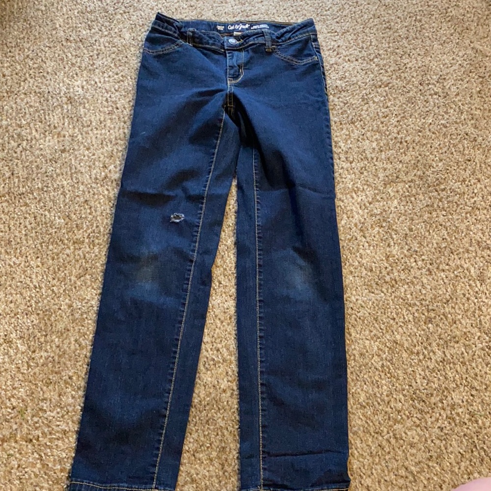 Cat and Jack jeans size 12 good condition